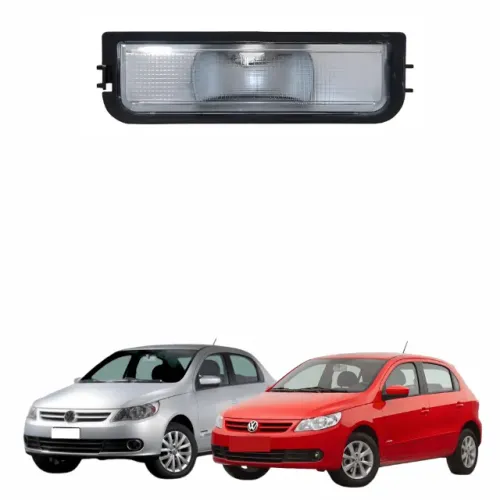 Lanterna de Placa Luz Suporte para o Volkswagen Gol, Voyage G5 Sem Soquete