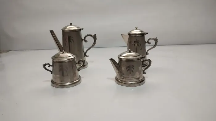Conjunto de chá de prata 