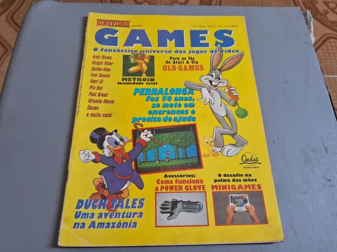 Revista de videogames Cinevideo Games 2