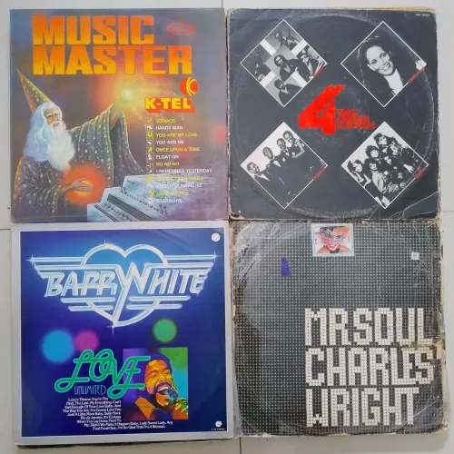 Lote de 24 Discos de Vinil - Clássicos dos bailes 