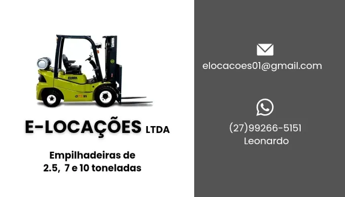 Locação de Empilhadeiras