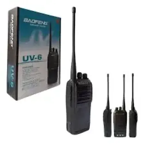 Rádio Comunicador Walkie-talkie UV-6 Entregamos Enviamos Para Todo Brasil 