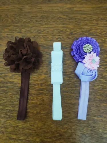 Conjunto De Três Laços Infantis