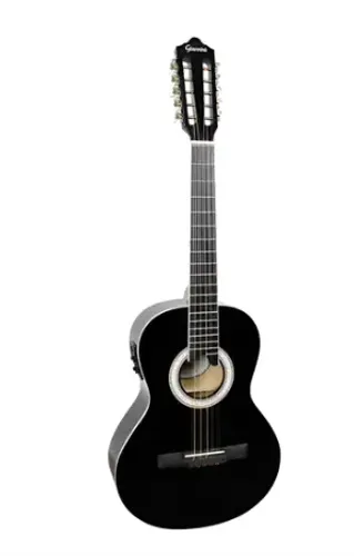 Viola Eletroacústica Giannini Start Vs-14 Eq Black 10 Cordas Preto