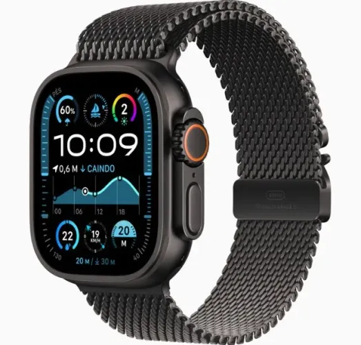 Apple Watch Ultra 2 49mm Lacrado | Preto e Natural | Pronta Entrega