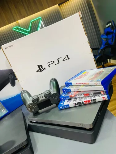 PlayStation 4 slim com melhor preço / entrego 