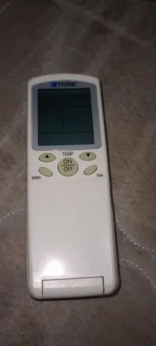 Controle remoto ar condicionado YORK