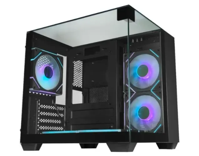 Gabinete Gamer AQUÁRIO VISÃO INFINITA II CG-01X2 MICRO ATX