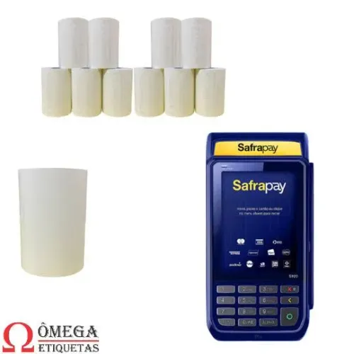 Kit 6x bobinas para máquina de cartão