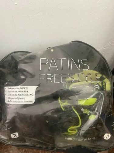 Patins freestyle pra vender logo!