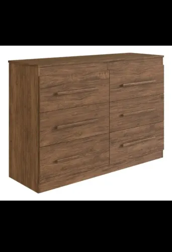 Cômoda 6 Gavetas MDF nova
