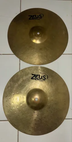 Kit pratos de bateria usados 