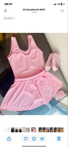 Roupas para Ballet 