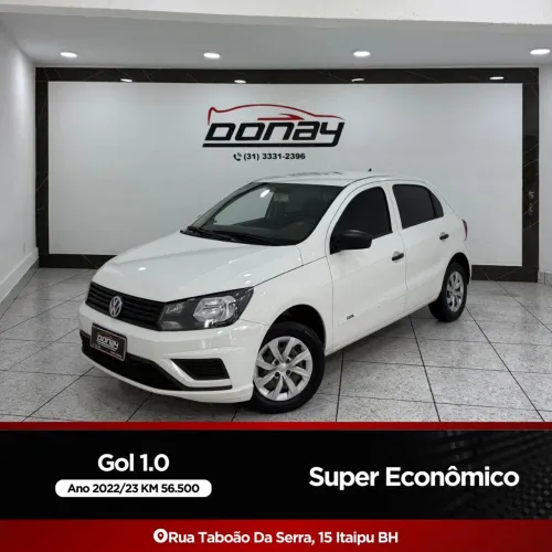 VOLKSWAGEN GOL 1.0 12v FLEX CÂMBIO MANUAL 