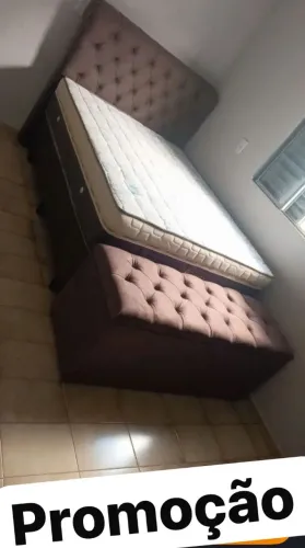 Cama box casal