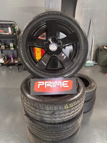 Jogo de rodas Originais Mercedes-Benz Com pneus 225/50R17
