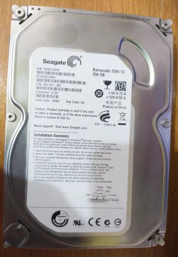 HD Seagate Barracuda 7200 250gb