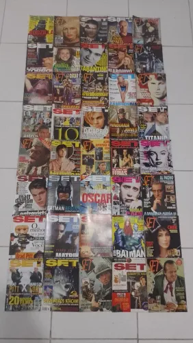 REVISTAS SET DAS PRIMEIRAS EDIÇÕES ATE O ANOS DOIS MIL