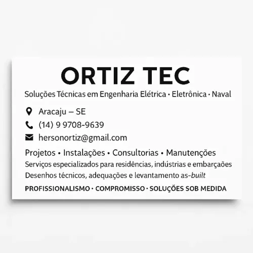 Engenharia Elétrica | Eletrônica | Eletrotécnica | Naval : Atendimento em Aracaju e região
