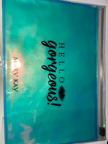 Carteira holográfica Hello Gorgeous Mary Kay raridade lacrada