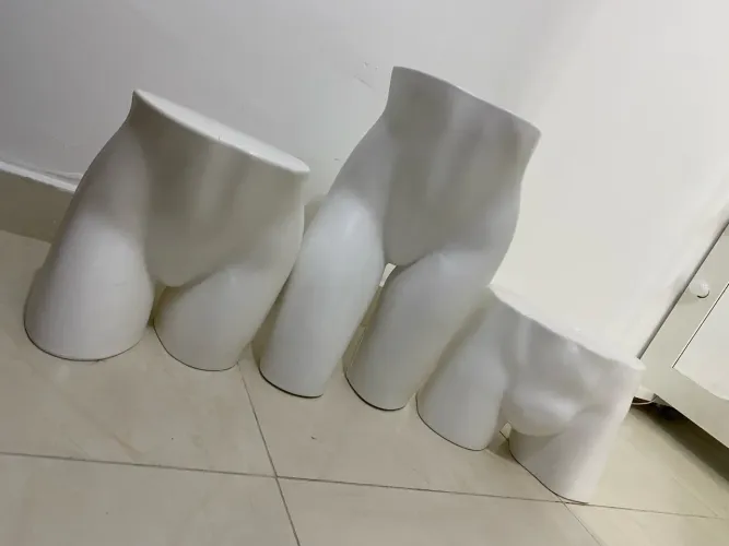 Manequins de Torso feminino e Masculino - 3 Peças