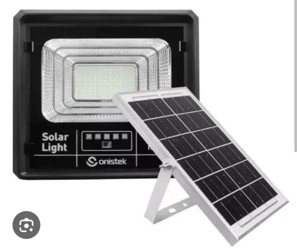 Luminária Solar 50W Onistek - Iluminação potente e econômica!