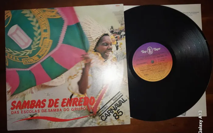 Vinil Sambas de Enredo - Carnaval 85