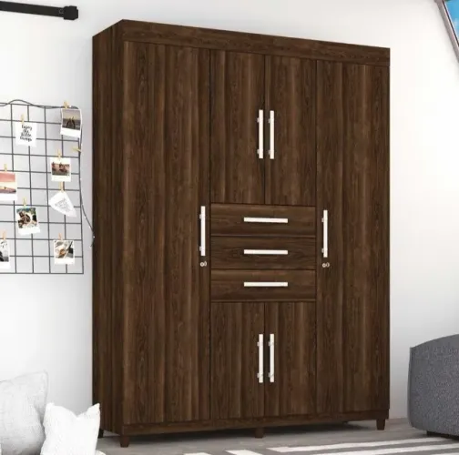 Guarda Roupa Solteiro 6 Portas e 3 Gavetas varios modelos
