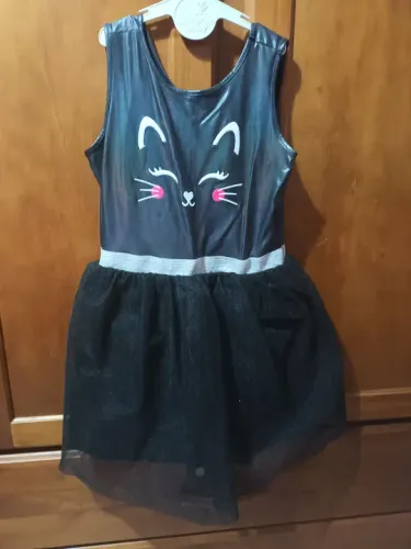 Fantasia Infantil Gato - 6-8 anos- BAIXOU!