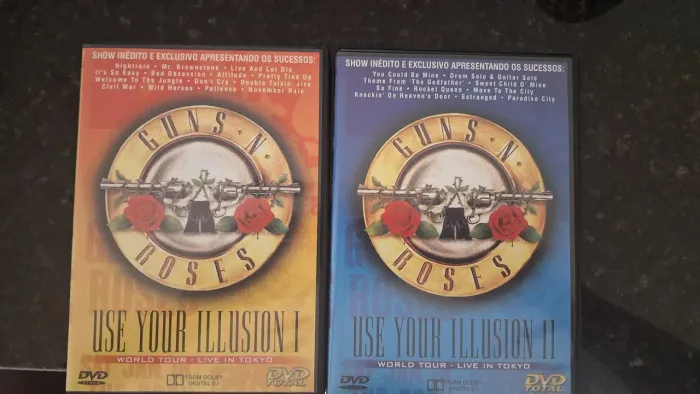 DVD Guns N' Roses - Use Your Illusion I e II - Live Tokyo