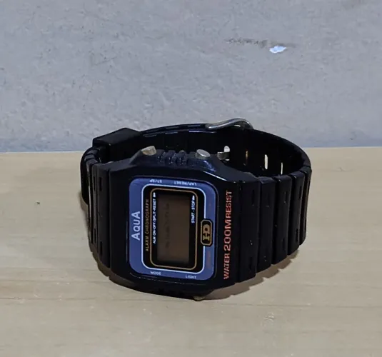 Relógio Digital Masculino Aqua 200m Resistente