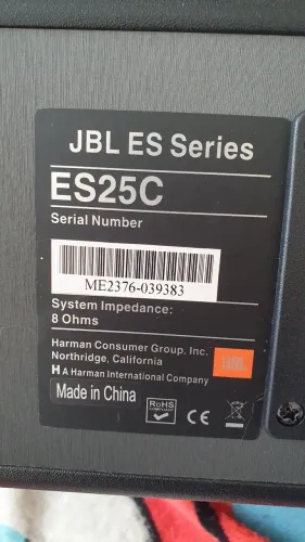Caixa Central JBL ES25C 