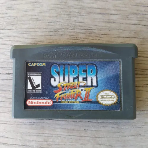 Super Street Fighter Turbo Revival II (gba raro)