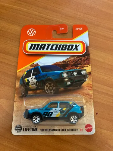 Carrinho matchbox golf
