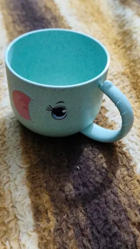 Caneca Infantil de Elefante - Fofa e Divertida