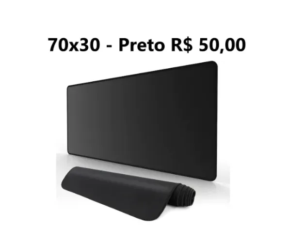 Mousepad Gamer Borda Costurada 70 X 30cm Speed Edition