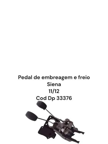 Pedal De Embreagem E Freio Siena11/12 Cod Dp 33376