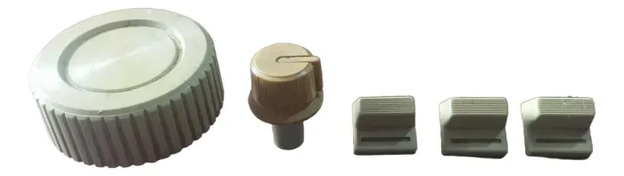 Conjunto De Knobs Do Rádio Polivox Rg-800 # Av