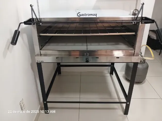 Forno (Novo) Lastro Pedra Refratária FLG 950 Gás Gastromaq