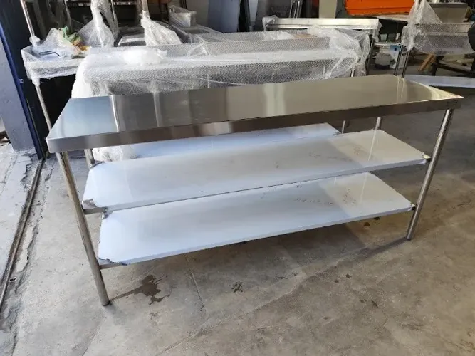 Bancada em aço inox - Fabricação Própria