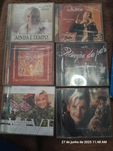 Coleção de CDs Gospel - Ludmila Ferber e Outros