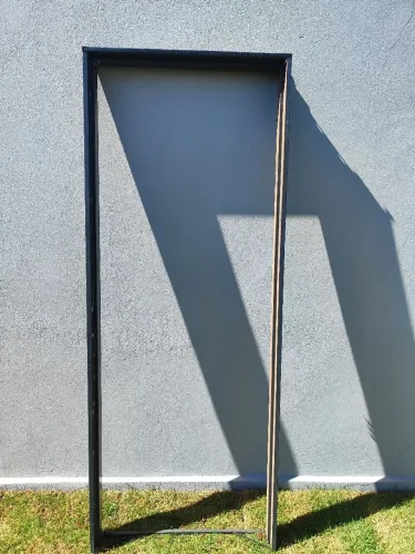 Batente de ferro para porta 80 cm