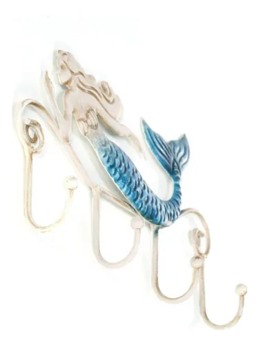 Cabide de Parede Decorativo Sereia