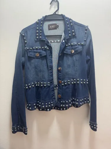 Jaqueta Bo.Bô Jeans com Detalhes em Metal - BOBO