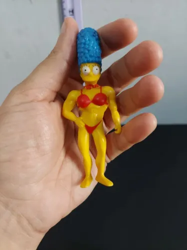 Os Simpsons Miniatura Marge Musculosa Fox 2009