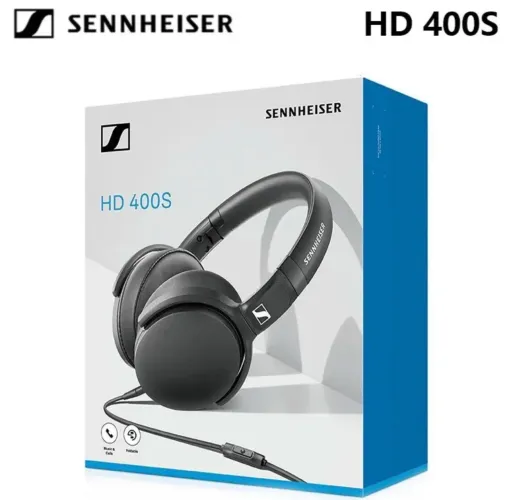 Fone de ouvido on-ear Sennheiser Studio DJ HD 400S Profissional