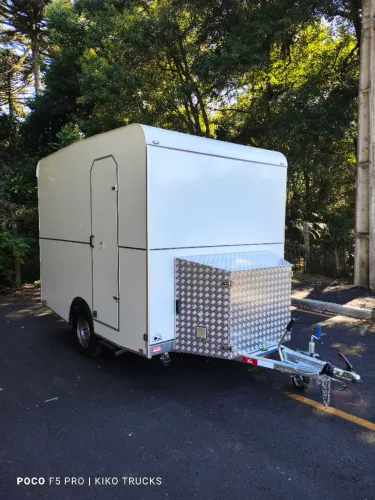 TRAILER CAMPING MOTORHOME NOVO ( VAZIO ) MONTE VOCÊ MESMO