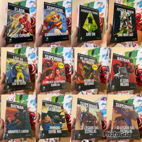 Eaglemoss dc comics várias edições, vendo avulso, consulte valores e números disponíveis.