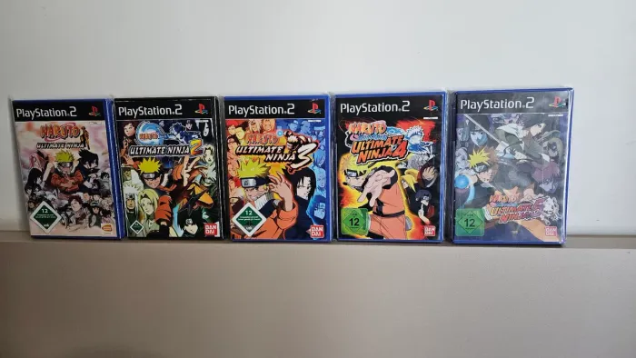 Naruto ultimate ninja coleção completa Ps2 original