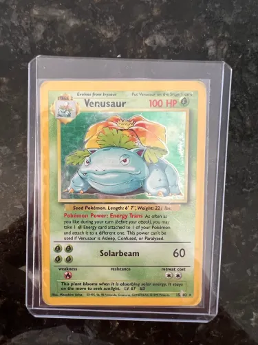 Venusaur (15/102) Foil Inglês 